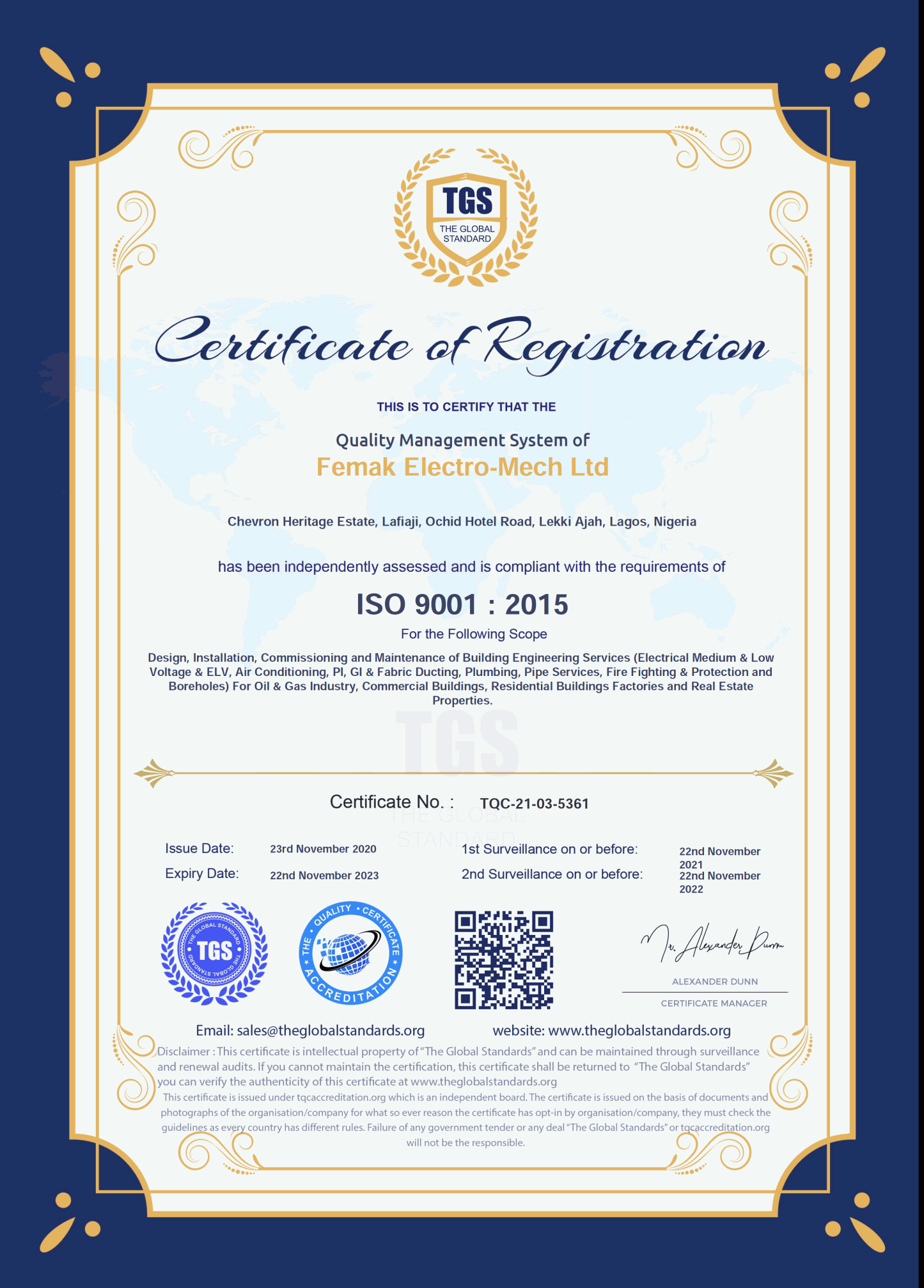 ISO 9001- 2015